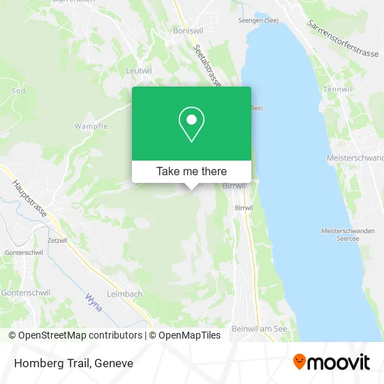 Homberg Trail map