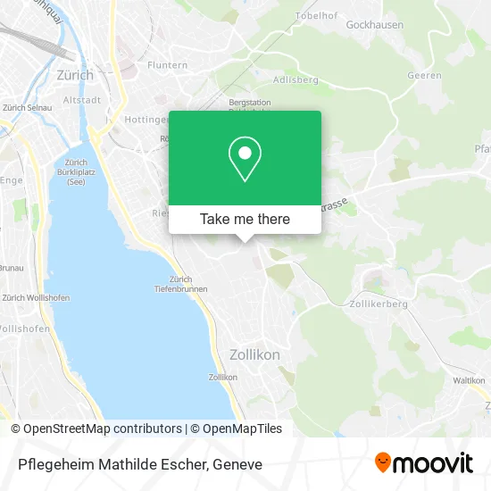 Pflegeheim Mathilde Escher map