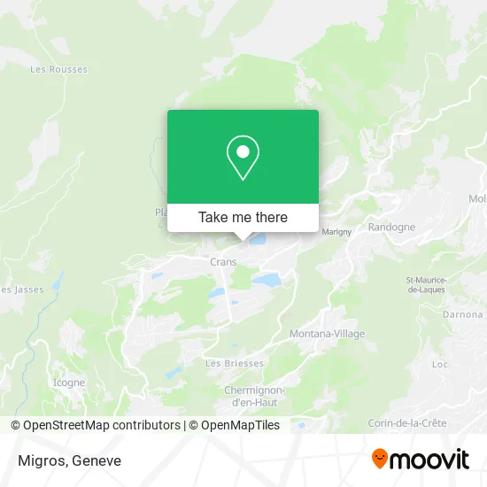 Migros map
