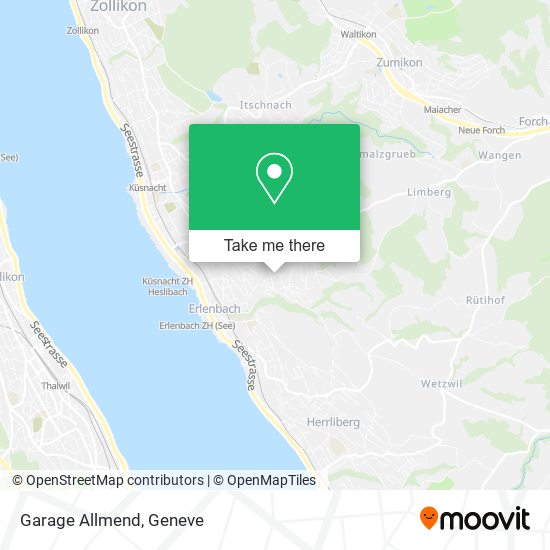 Garage Allmend map