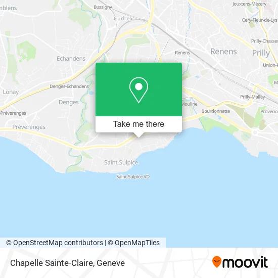 Chapelle Sainte-Claire map