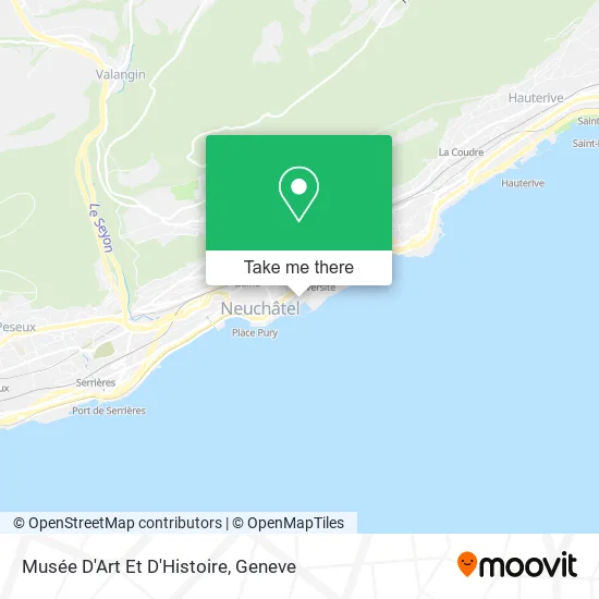 Musée D'Art Et D'Histoire map