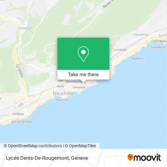 Lycée Denis-De-Rougemont map