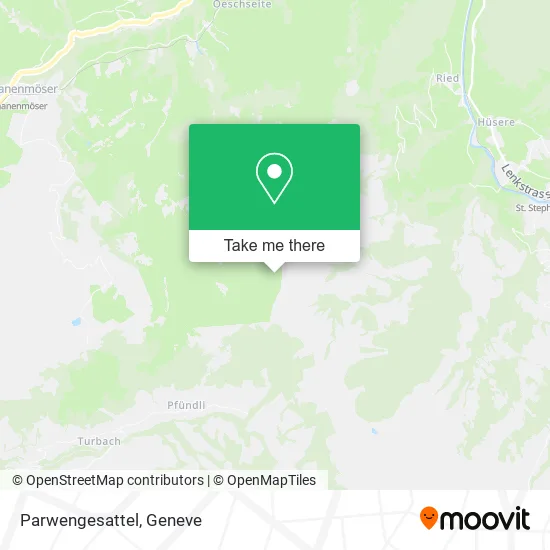 Parwengesattel map