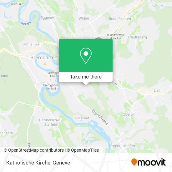 Katholische Kirche map