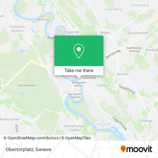 Obertorplatz map