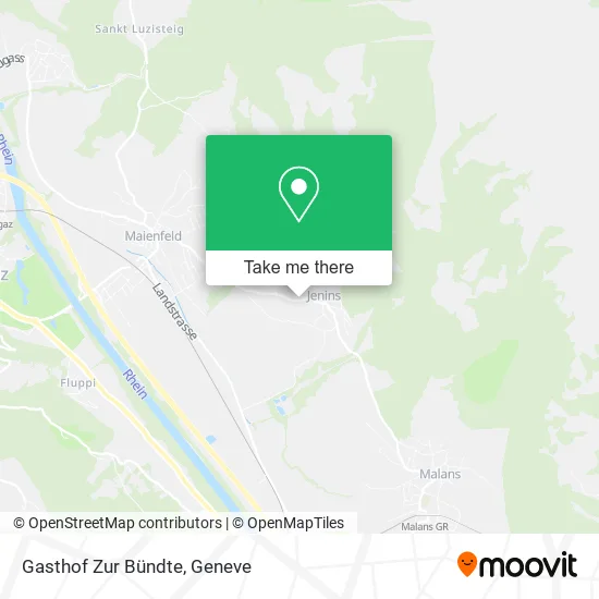 Gasthof Zur Bündte map