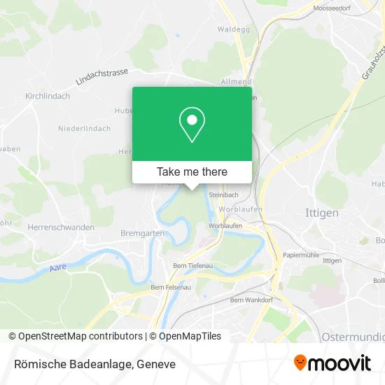 Römische Badeanlage map