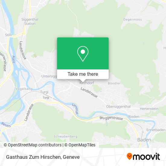 Gasthaus Zum Hirschen map