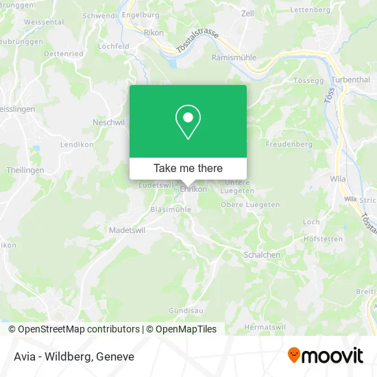 Avia - Wildberg map