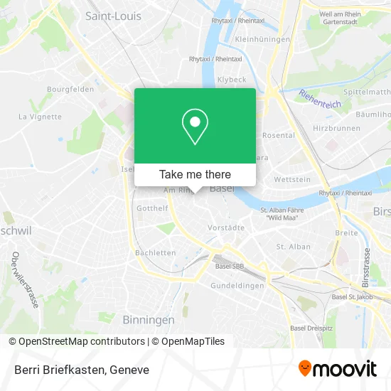 Berri Briefkasten map