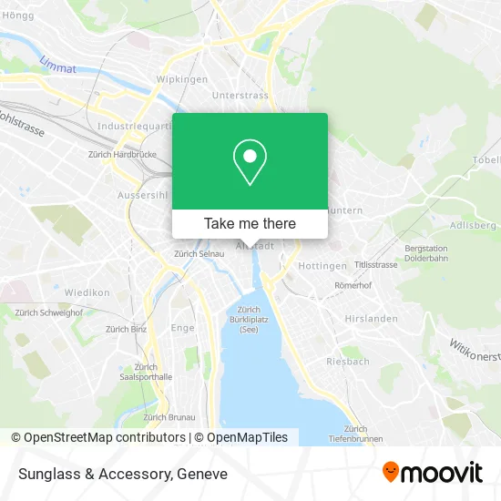 Sunglass & Accessory map