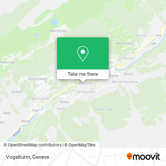 Vogelturm map