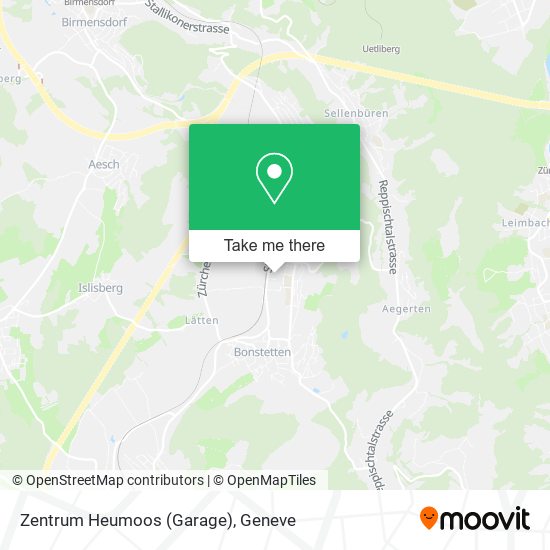 Zentrum Heumoos (Garage) map