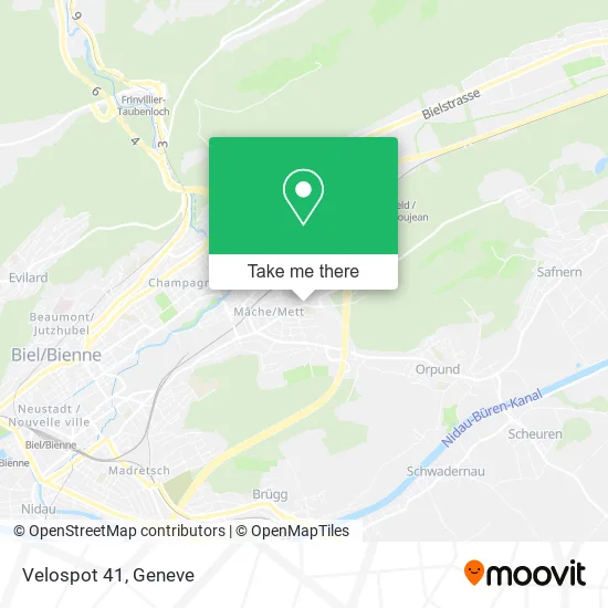 Velospot 41 map
