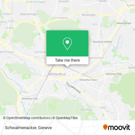 Schwalmenacker map
