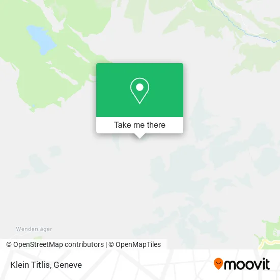 Klein Titlis map