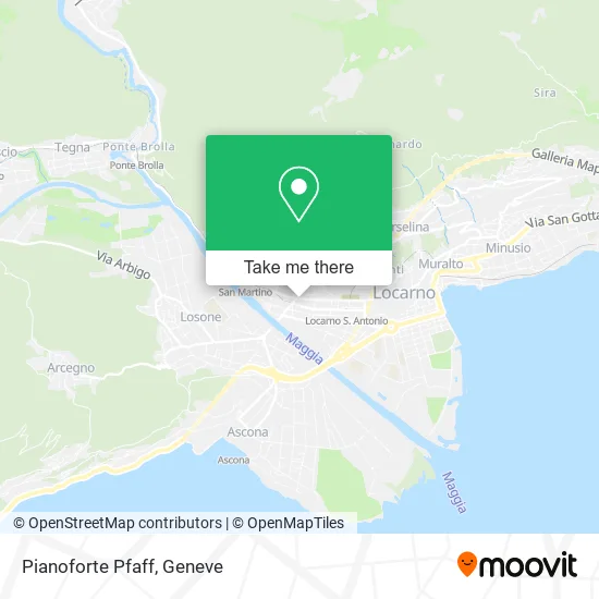 Pianoforte Pfaff map