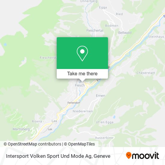 Intersport Volken Sport Und Mode Ag map