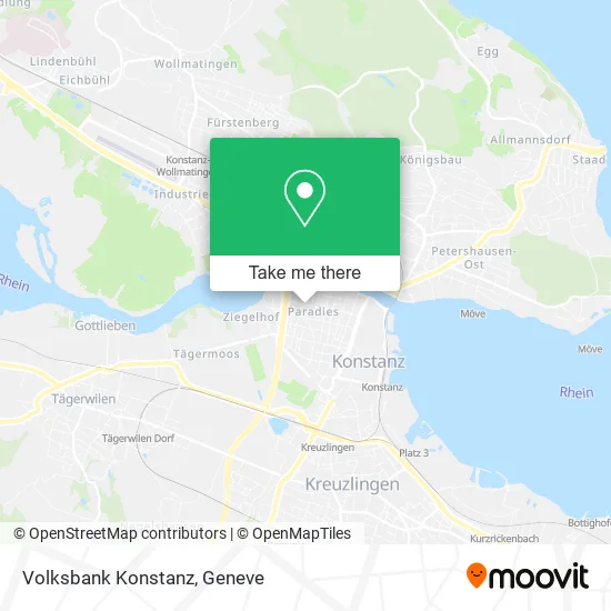 Volksbank Konstanz map