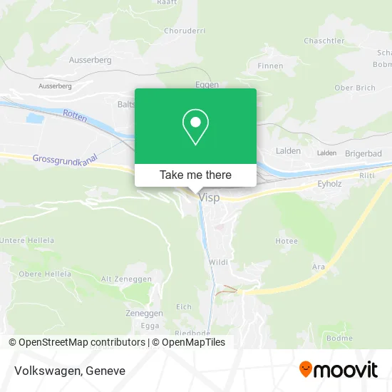 Volkswagen map