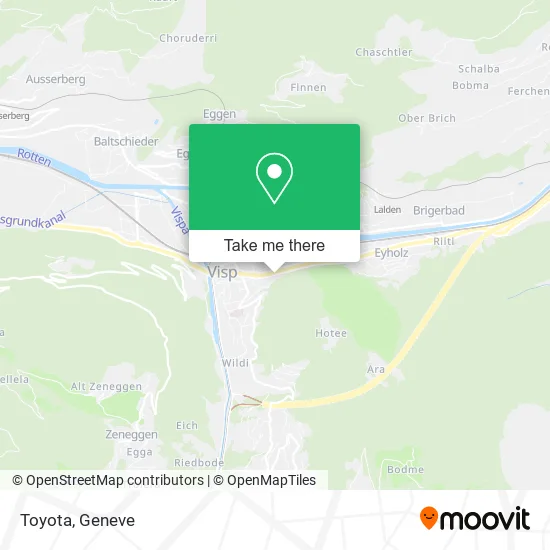 Toyota map