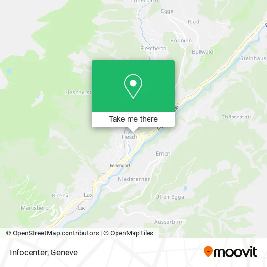 Infocenter map