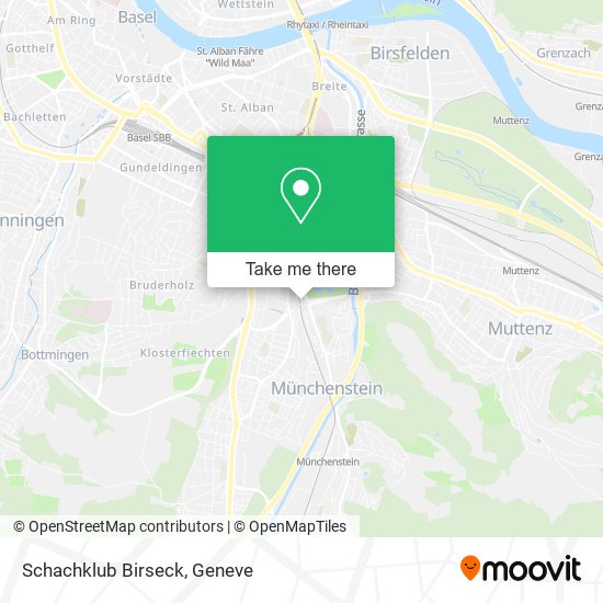 Schachklub Birseck map