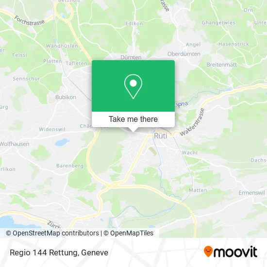 Regio 144 Rettung map