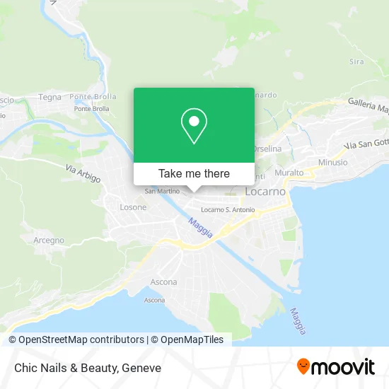 Chic Nails & Beauty map