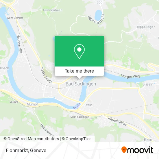 Flohmarkt map