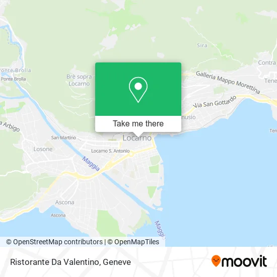 Ristorante Da Valentino map