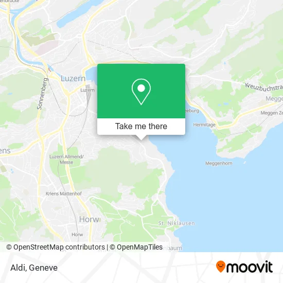 Aldi map