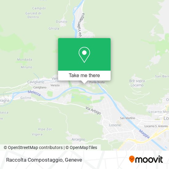 Raccolta Compostaggio map