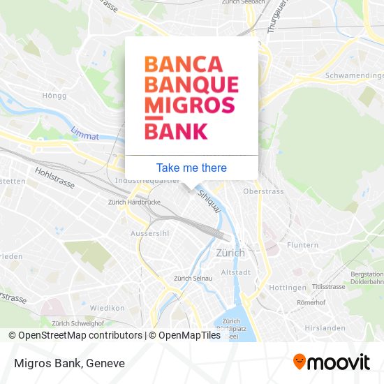 Migros Bank map