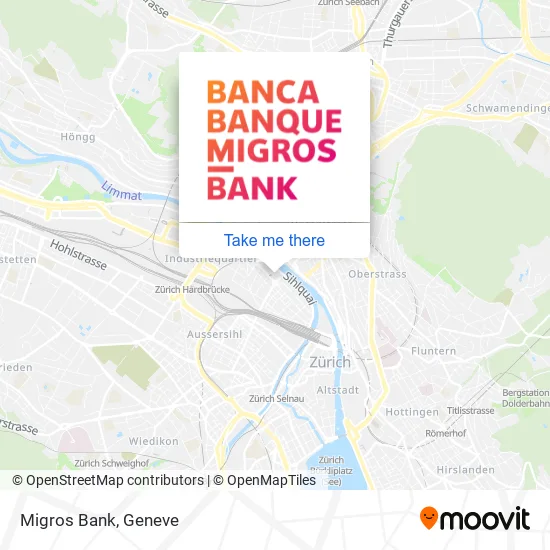 Migros Bank map