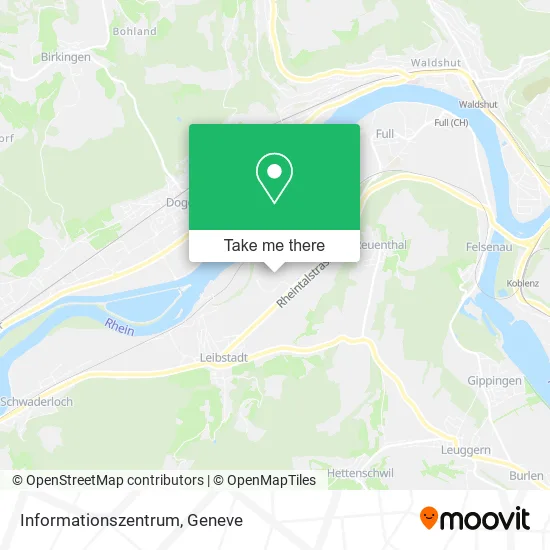 Informationszentrum map