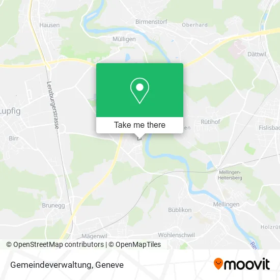 Gemeindeverwaltung map