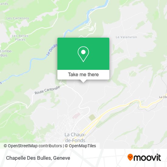 Chapelle Des Bulles map