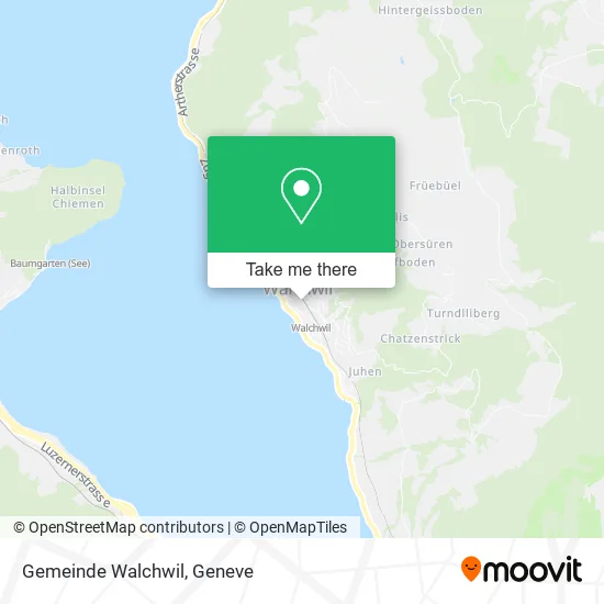 Gemeinde Walchwil map