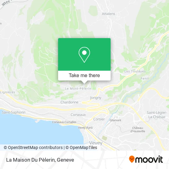 La Maison Du Pèlerin map