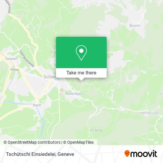 Tschütschi Einsiedelei map