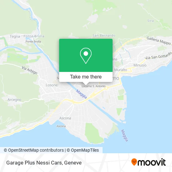 Garage Plus Nessi Cars map