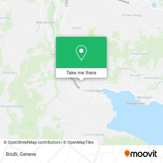 Bödli map