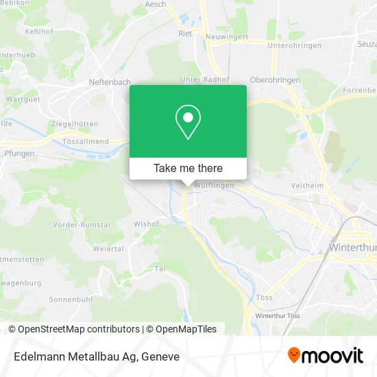 Edelmann Metallbau Ag map