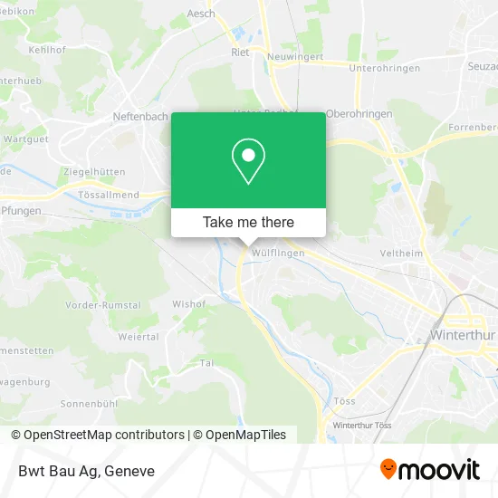 Bwt Bau Ag map