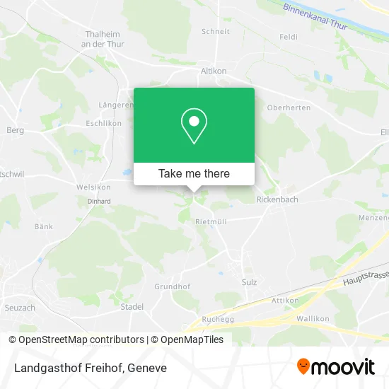 Landgasthof Freihof map