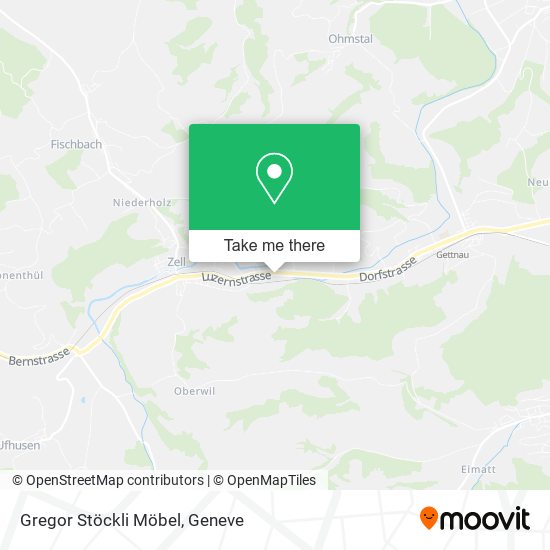 Gregor Stöckli Möbel map