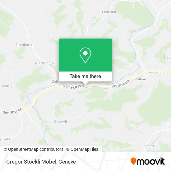 Gregor Stöckli Möbel map