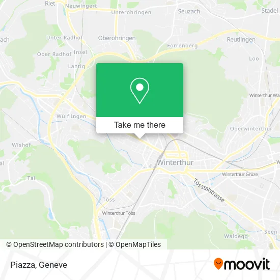 Piazza map